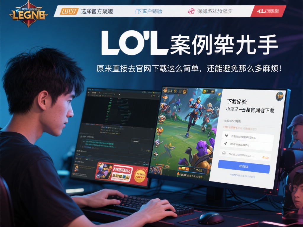 怎样进入LOL官方网站下载最新版本客户端 四、案例分享:新手玩家的下载经验
小李